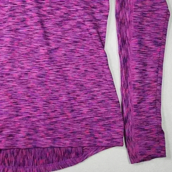 Athleta Women's Pullover Half-zip Small Pink Purple Poly Spandex LS Run Crossfit - Picture 6 of 16